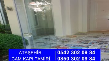 Ataşehir Cam Kapı Tamiri