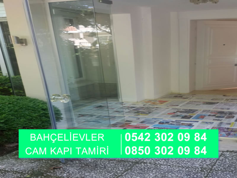 Bahçelievler Cam Kapı Tamiri