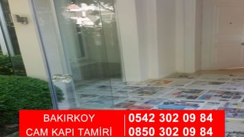 Bakırköy Cam Kapı Tamiri