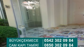 Büyükçekmece Cam Kapı Tamiri