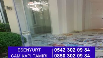 Esenyurt Cam Kapı Tamiri