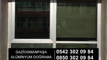 Gaziosmanpaşa Alüminyum Doğrama