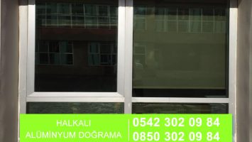 Halkalı Alüminyum Doğrama