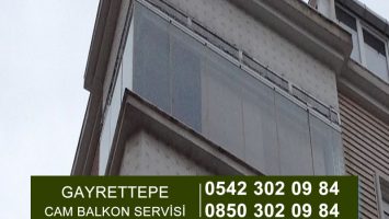 Gayrettepe Cam Balkon Servisi