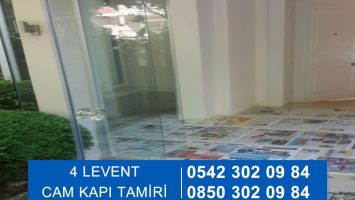 4 Levent Cam Kapı Tamiri
