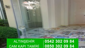 Altınşehir Cam Kapı Tamiri