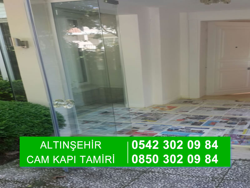 Altınşehir Cam Kapı Tamiri