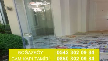 Boğazköy Cam Kapı Tamiri
