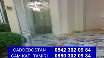 Caddebostan Cam Kapı Tamiri
