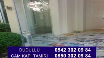 Dudullu Cam Kapı Tamiri