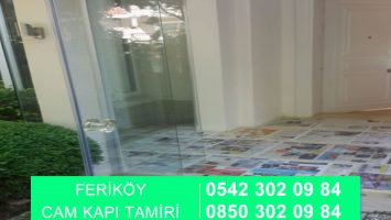 Feriköy Cam Kapı Tamiri