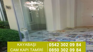 Kayabaşı Cam Kapı Tamiri