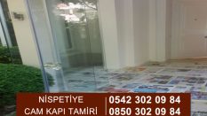 Nispetiye Cam Kapı Tamiri