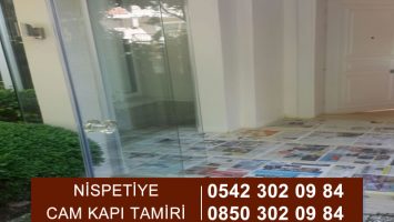 Nispetiye Cam Kapı Tamiri
