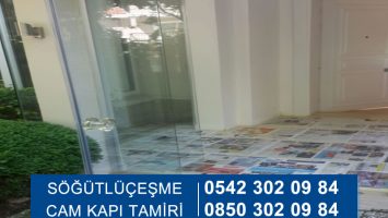 Söğütlüçeşme Cam Kapı Tamiri