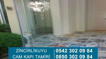 Zincirlikuyu Cam Kapı Tamiri