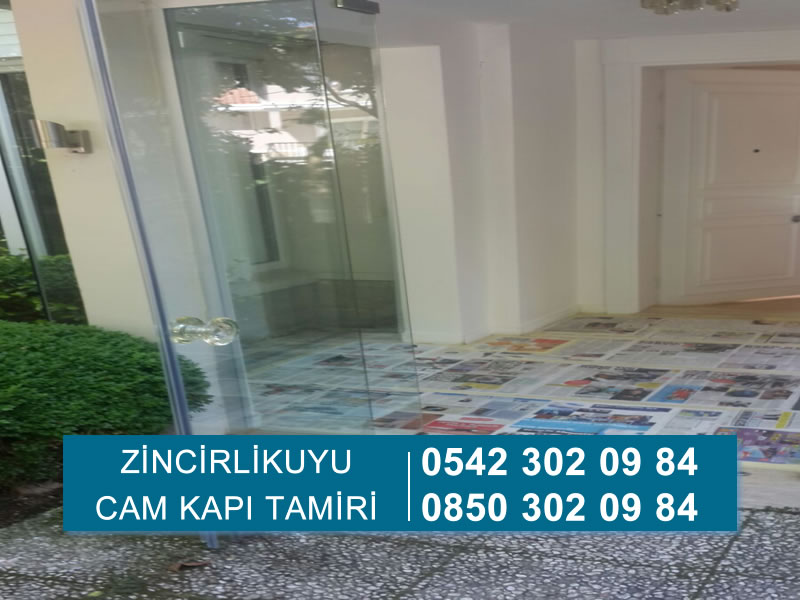 Zincirlikuyu Cam Kapı Tamiri